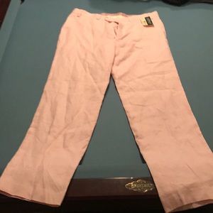 Ralph Lauren linen pants.